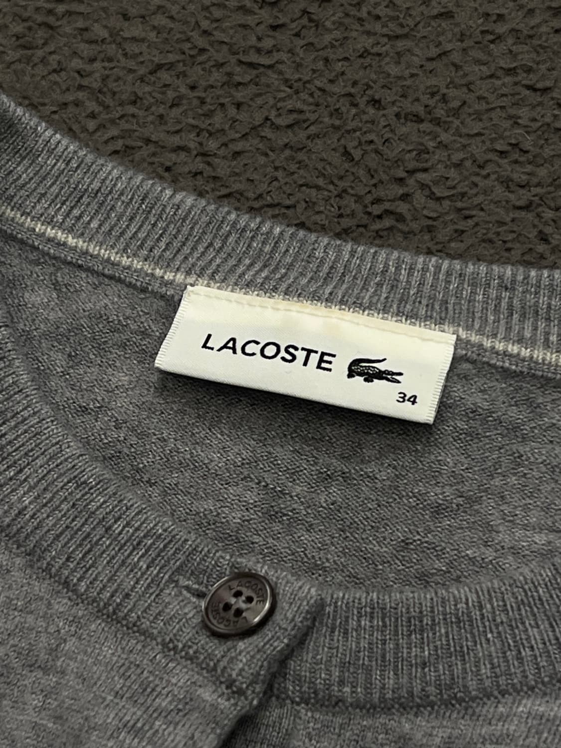 라코스테 클래식 가디건 처분  상품이미지3