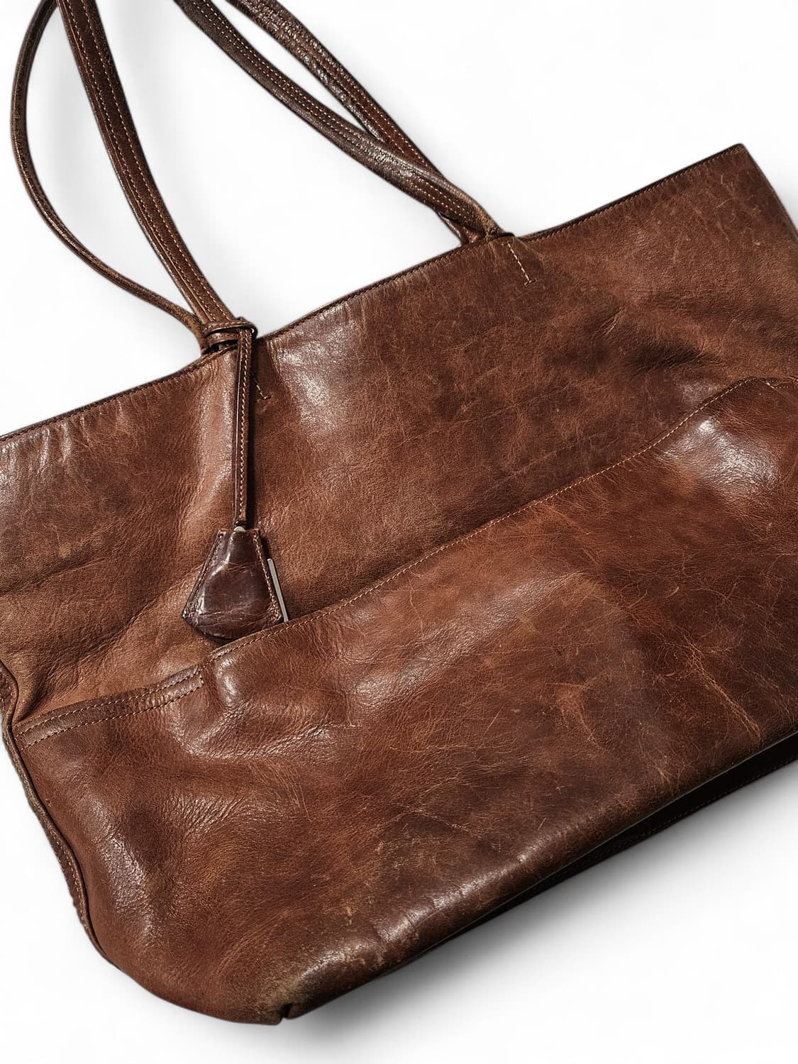 아니아리 aniary 뉴 아이디얼 레더 가공 토트백 가죽 매니아를 위한 상품이미지9