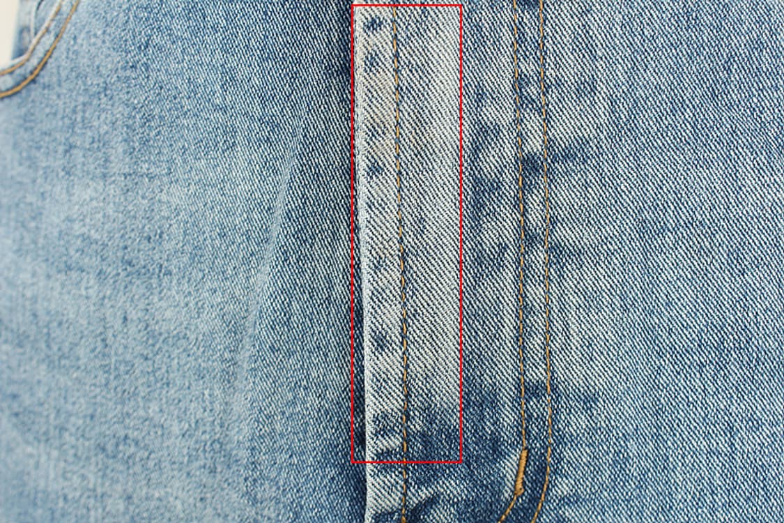 데님 프린지 체크캉캉 프릴 티어드 레이어드 패치워크 언발 머메이드 청치마 상품이미지3