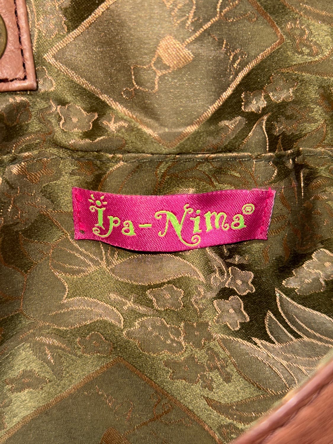 IPA-NIMA yellow green velvet pocket 토트백 상품이미지6