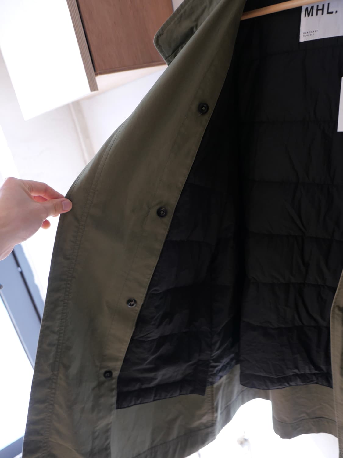 MHL 피쉬테일 후디드 코트 상품이미지5