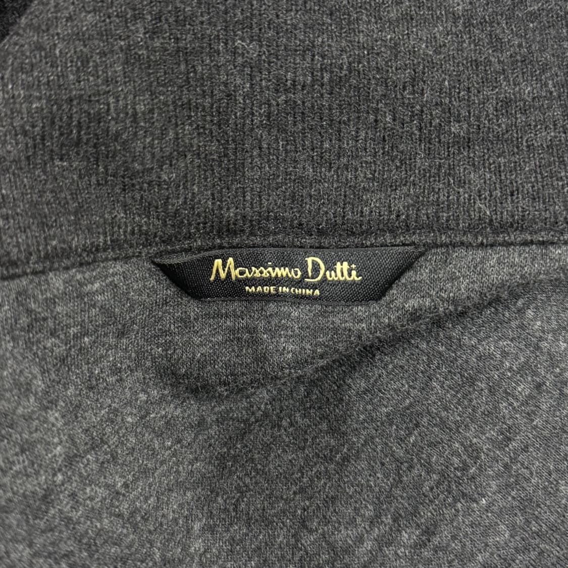 Massimo Dutti 마시모두띠 울 블렌드 니트집업 자켓 상품이미지6