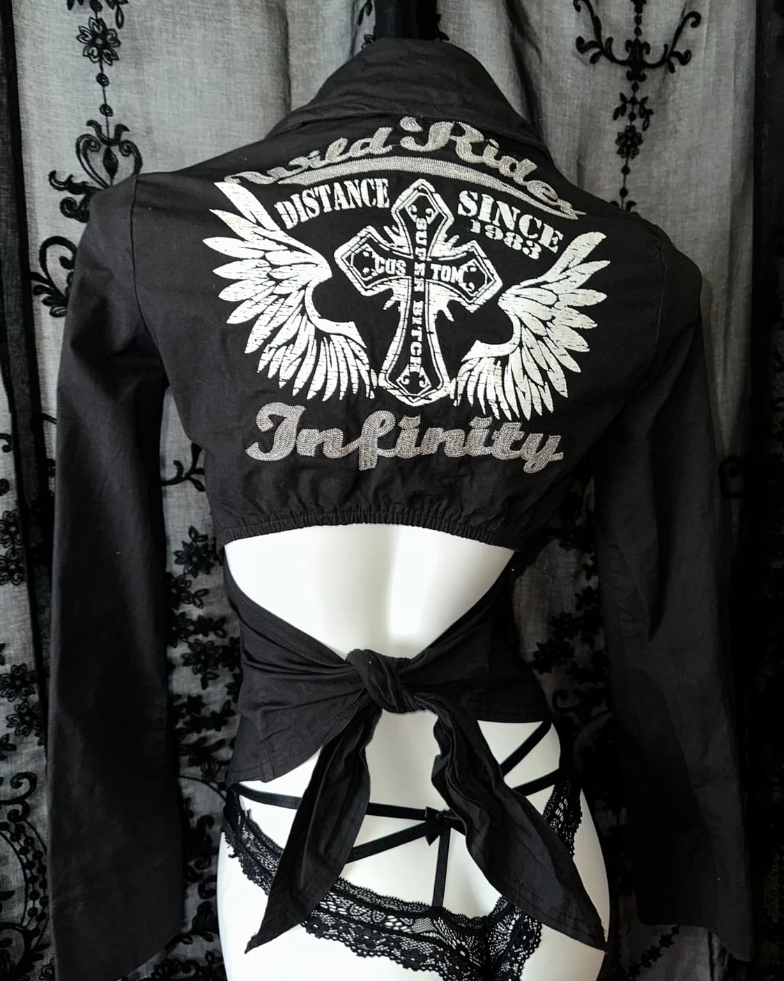 Punk Backless Top 상품이미지2