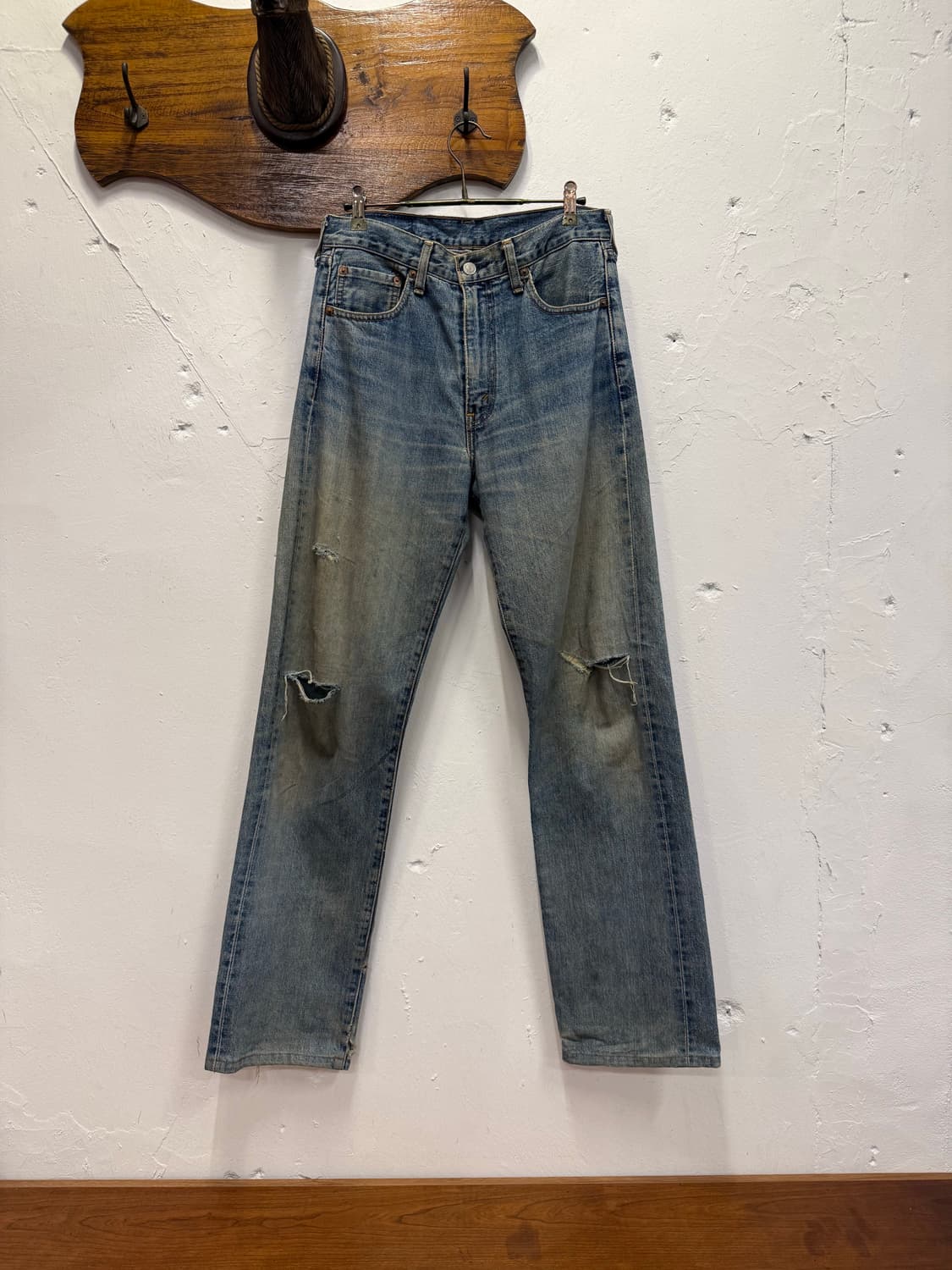 (29inch) 90s JAPAN LVC 리바이스 502 셀비지 데님 상품이미지6