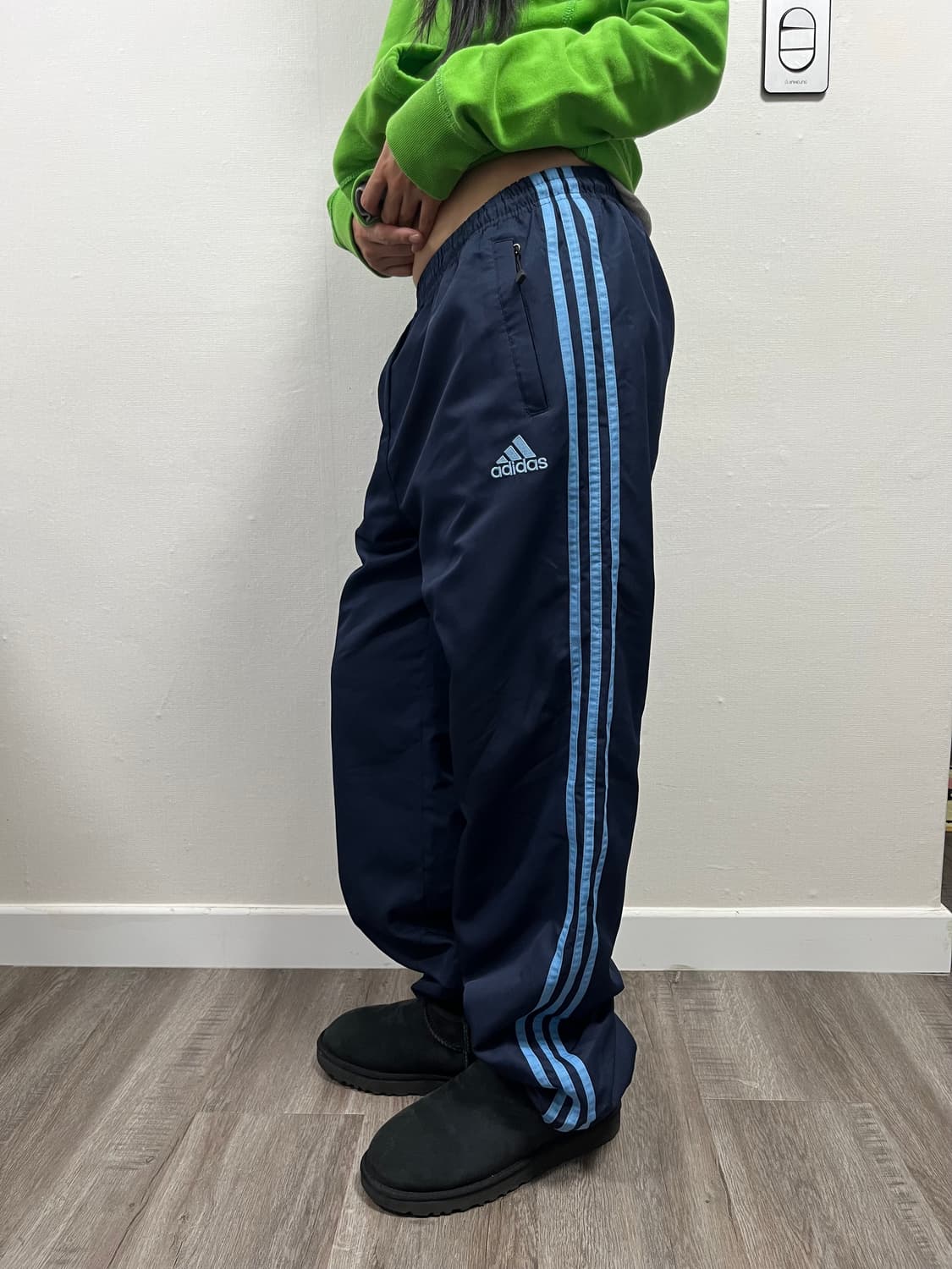 아디다스 삼선 로고 츄리닝 바지 상품이미지1