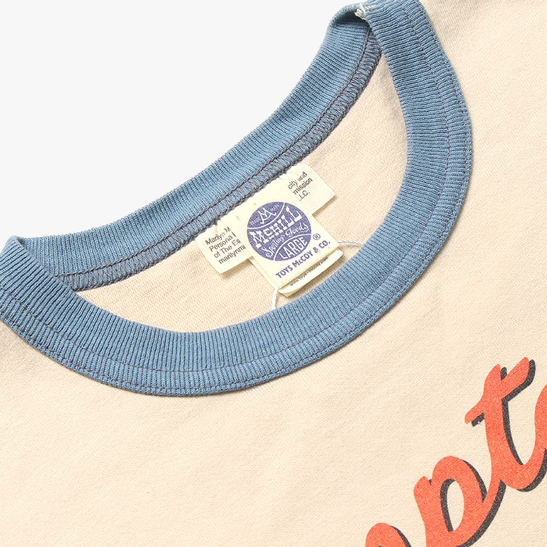  TOYS MCCOY "Beige T-Shirts" 상품이미지4