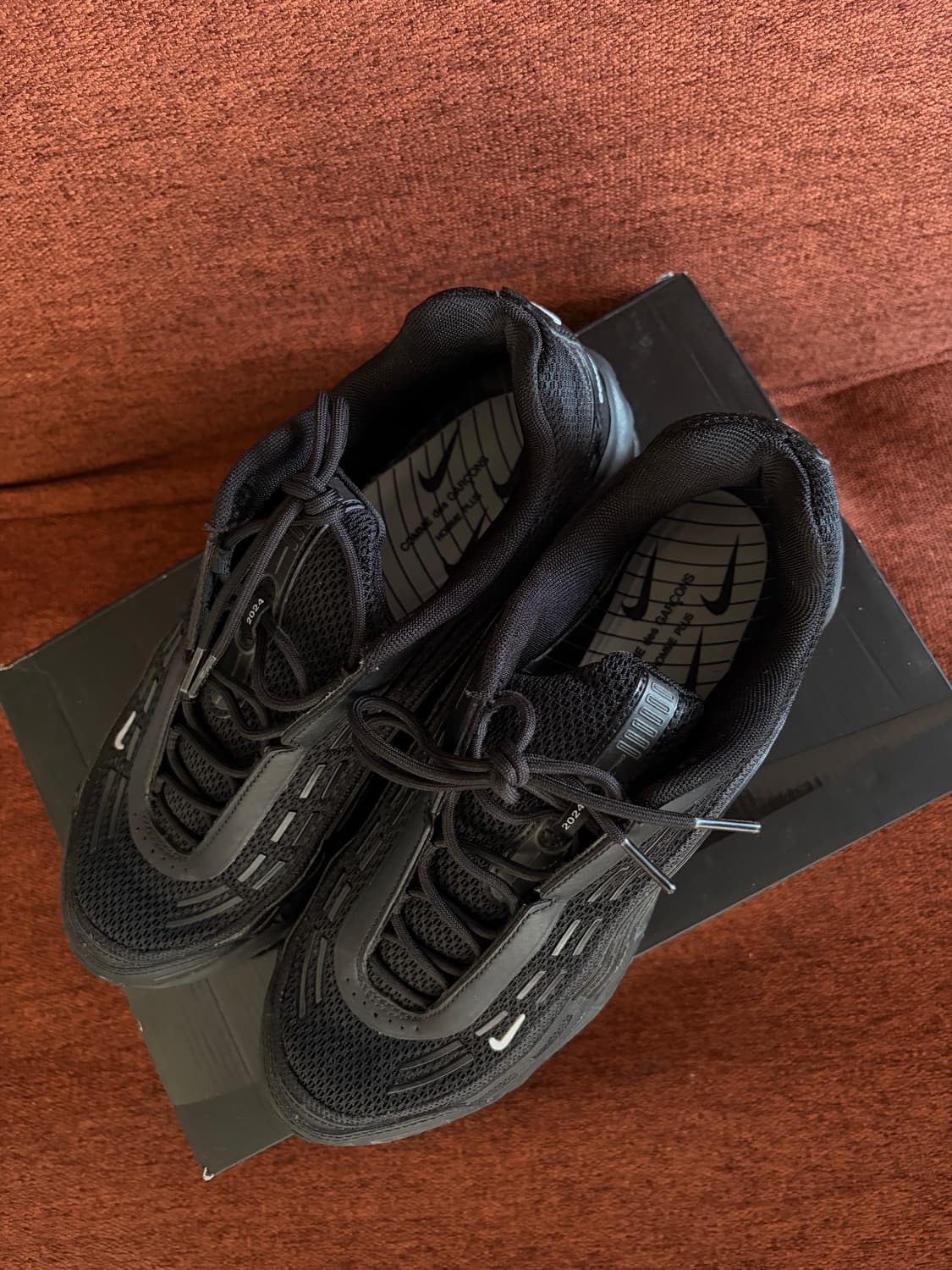 나이키 x 꼼데가르송 옴므 플러스 에어맥스 TL 2.5 블랙 / 280 상품이미지2