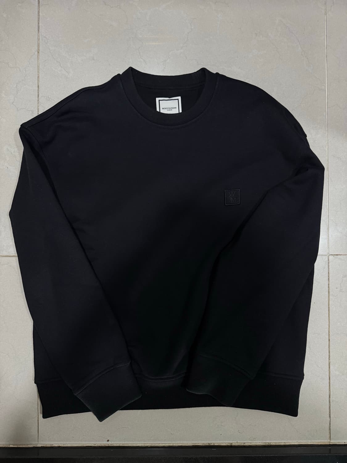 [당일출고,46사이즈] 25ss 우영미 젤리피쉬 맨투맨 상품이미지2