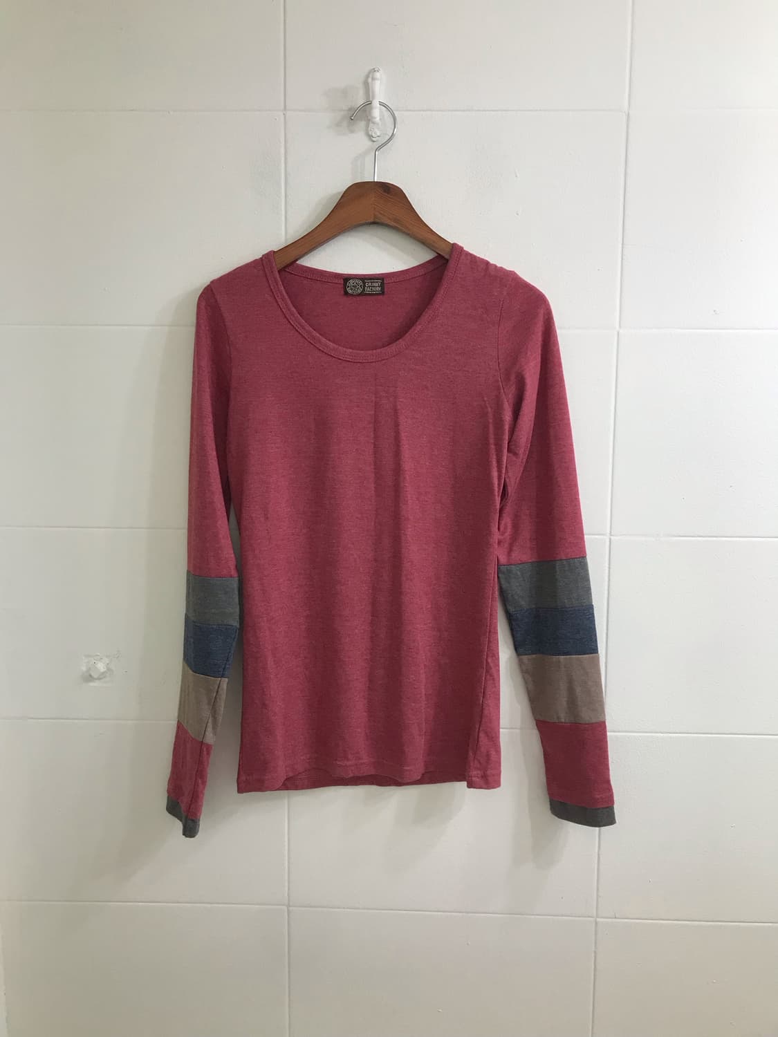 패치워크 체크 너드 하구미 야상 코디세트 상품이미지7