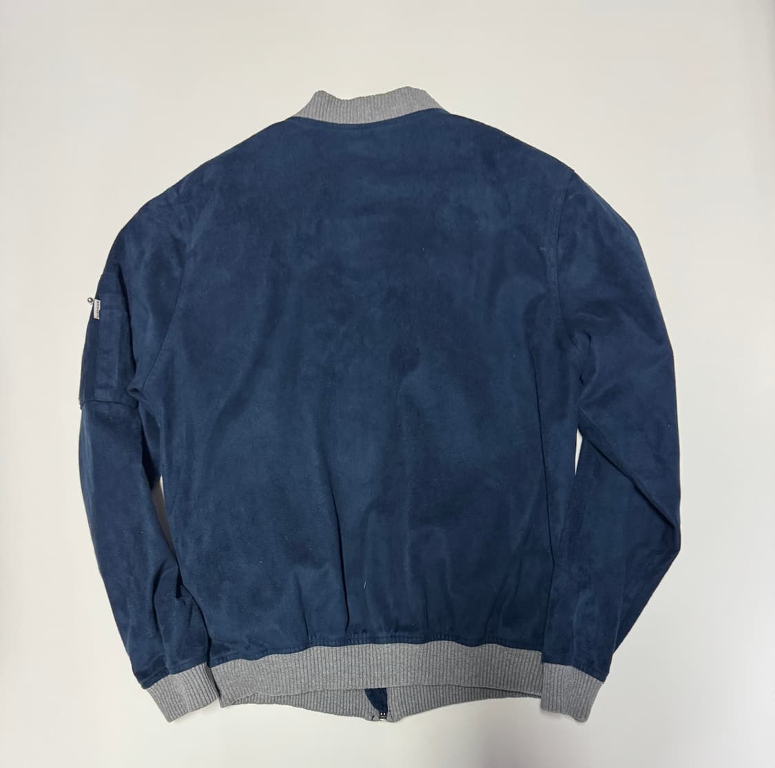 세인트페인 saintpain 암 포켓 스웨이드 자켓 M 네이비 상품이미지2