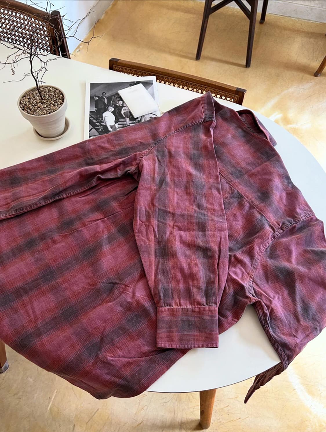 [46~52] 아워레가시 보로우드 셔츠 아이다호 플란넬 빅 체크 셔츠 상품이미지4