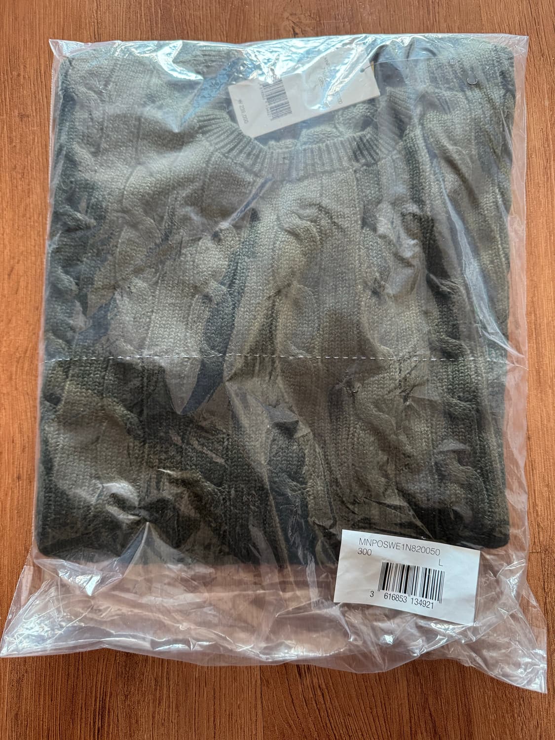 랄프로렌 카키 반팔니트 L사이즈 상품이미지1