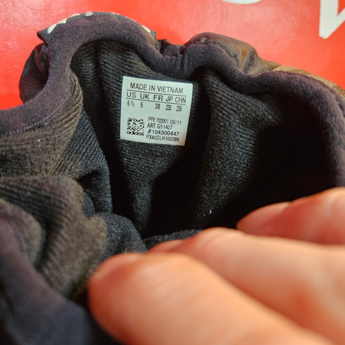 (미사용)아디다스(Adidas) 패딩 부츠 235size 상품이미지8