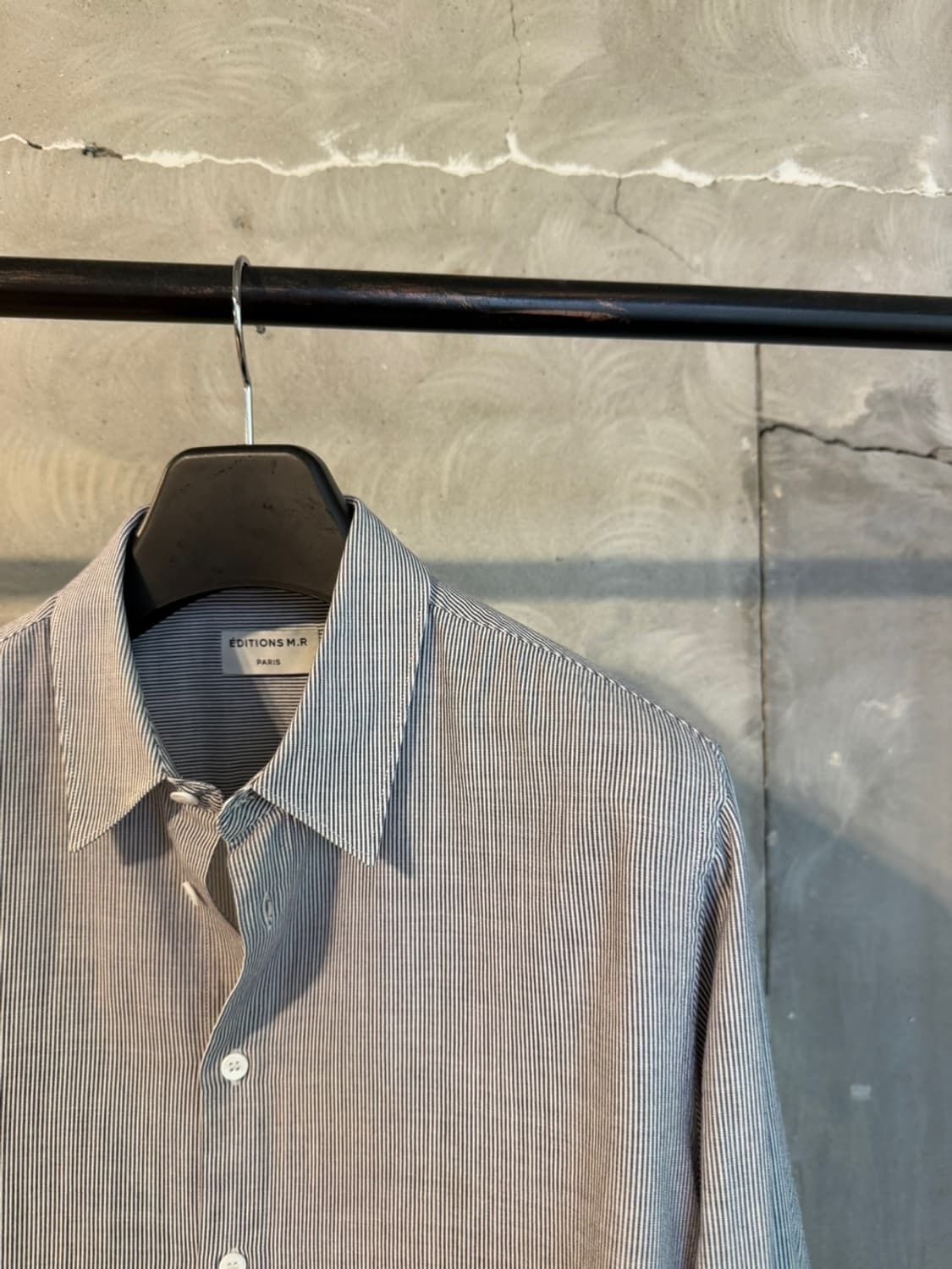 edition m.r paris 스트라이프 셔츠 남성100 상품이미지2