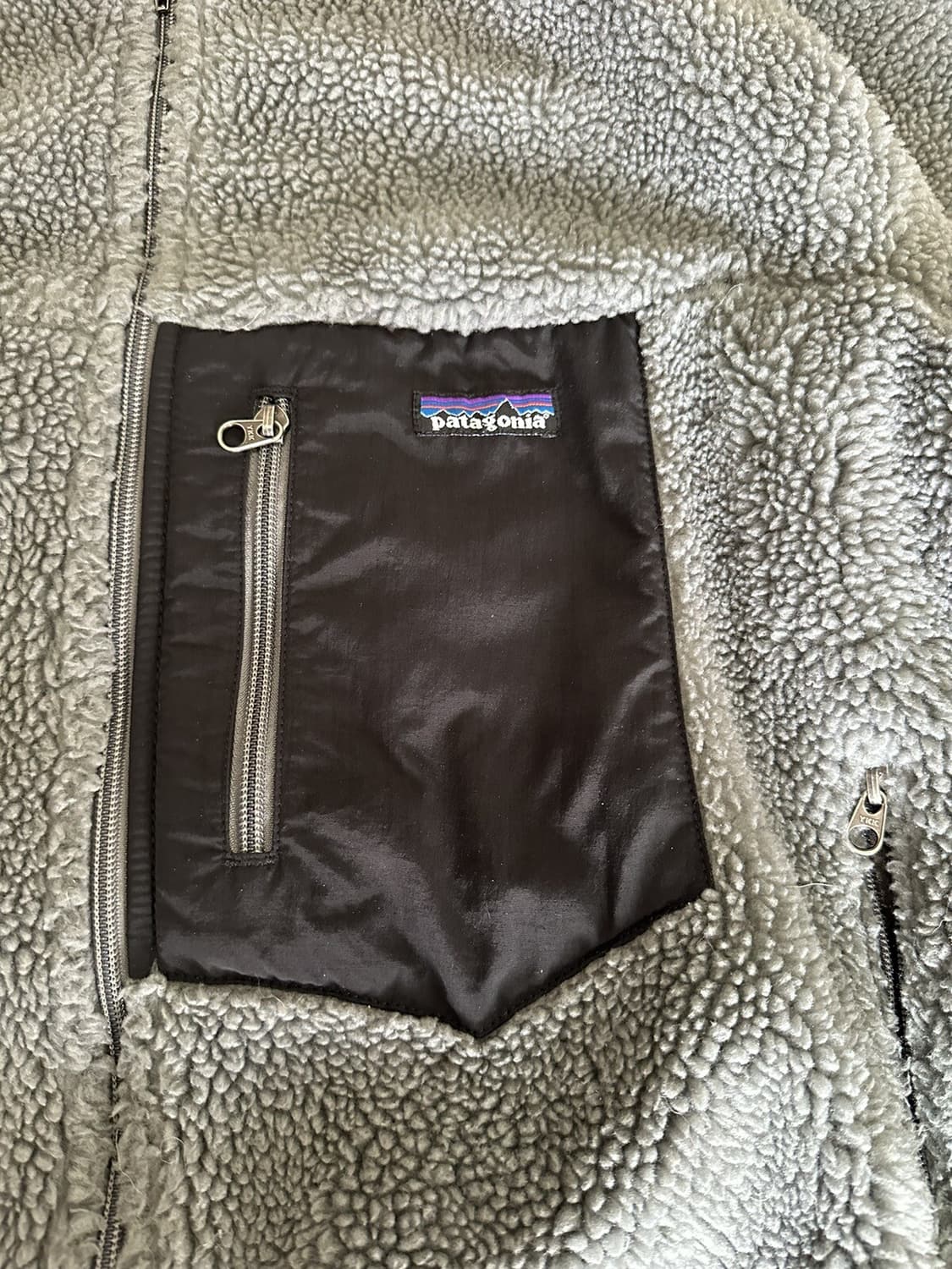 파타고니아 클래식 레트로-X 플리스 자켓 그레이/블랙 상품이미지2