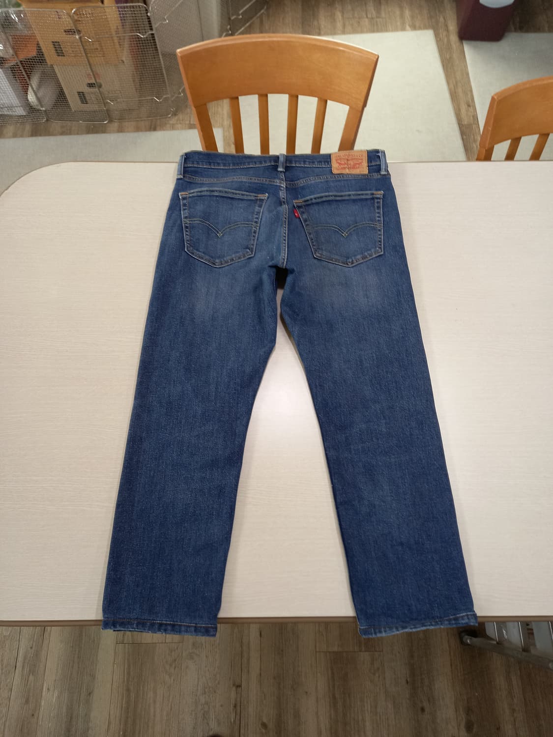 34 리바이스502 워싱 스판 슬림일자진 34-539 상품이미지2