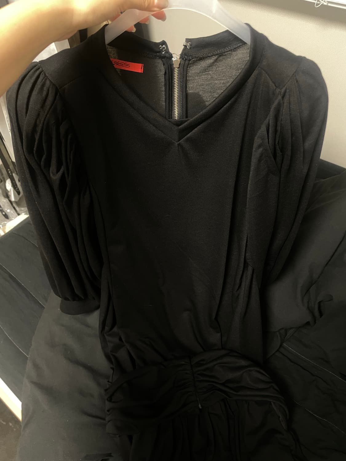 (새상품) 에옹쓰 아르누보 드레스 블랙 상품이미지5