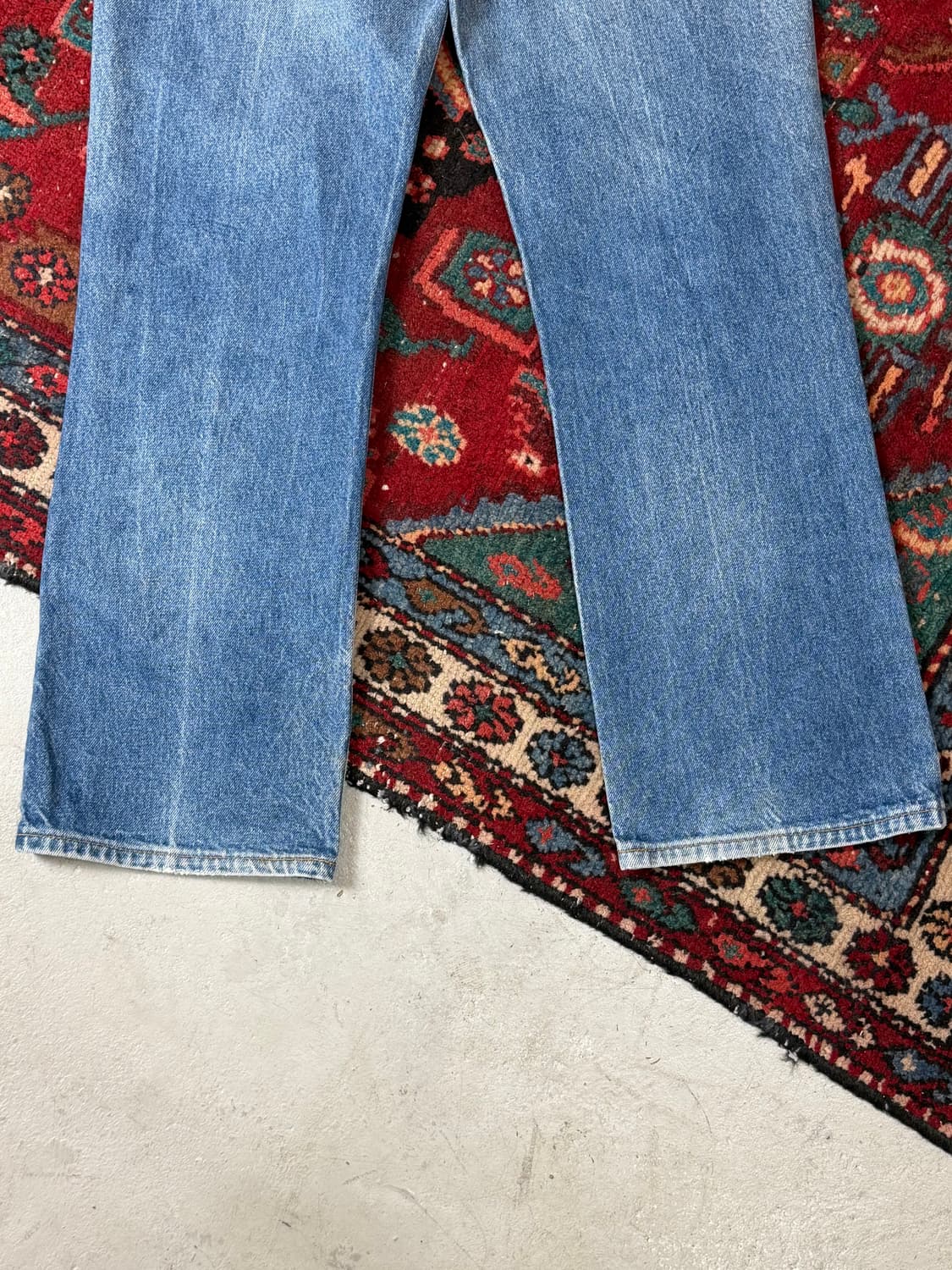 90's USA Made 빈티지 리바이스 517 오렌지탭 부츠컷 상품이미지8