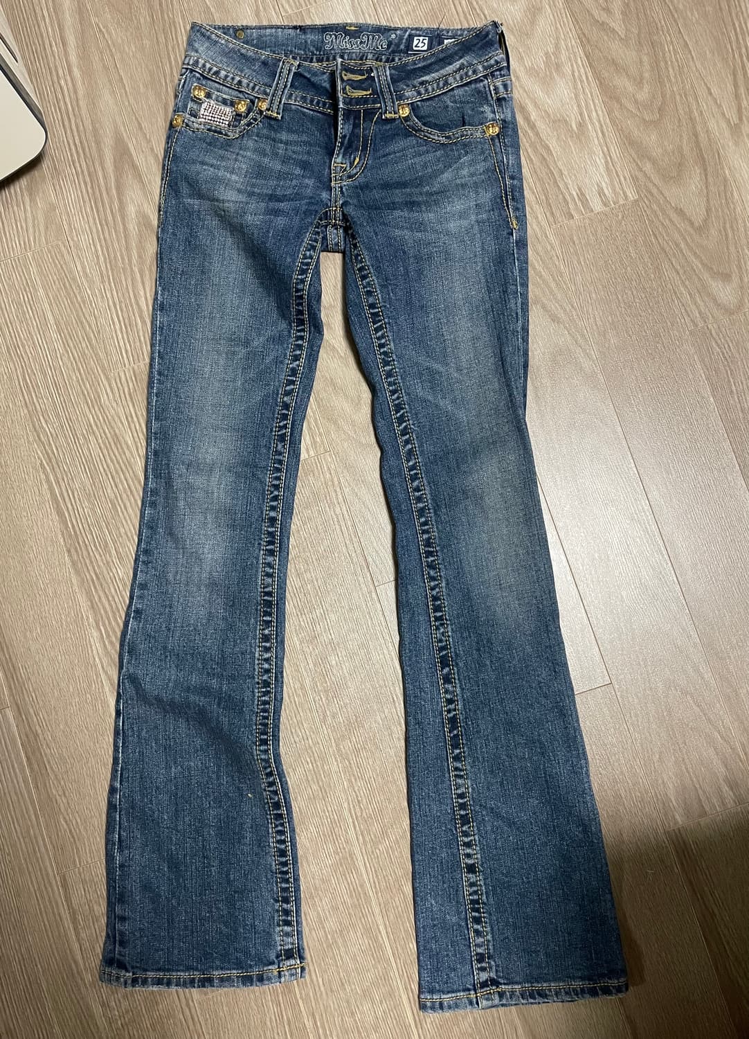 부츠컷 데님 청바지 상품이미지1