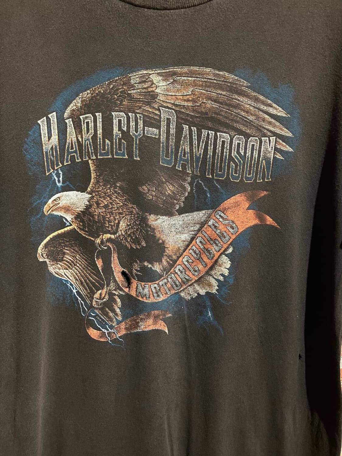 00s USA 빈티지 할리 데이비슨 반팔 티셔츠 상품이미지4