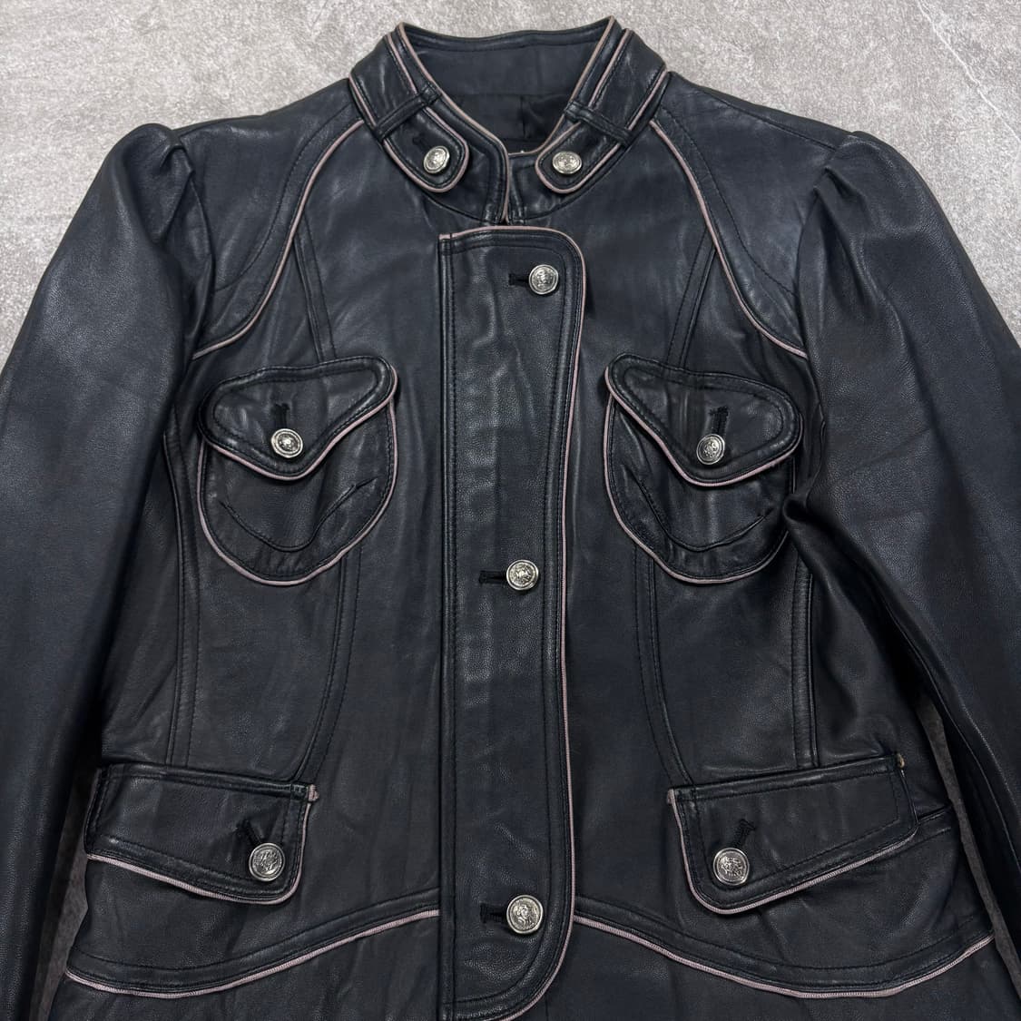 Lamb Leather jacket  상품이미지2