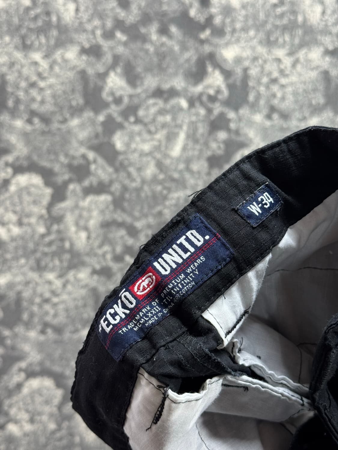 ecko 에코 언리미티드 유틸리티 포켓 카모 와이드 숏팬츠 상품이미지5