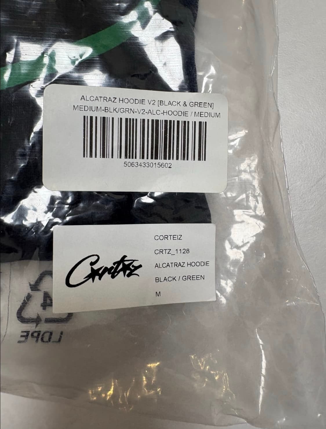 코르테이즈 OG 로고 후드(그린) 상품이미지2