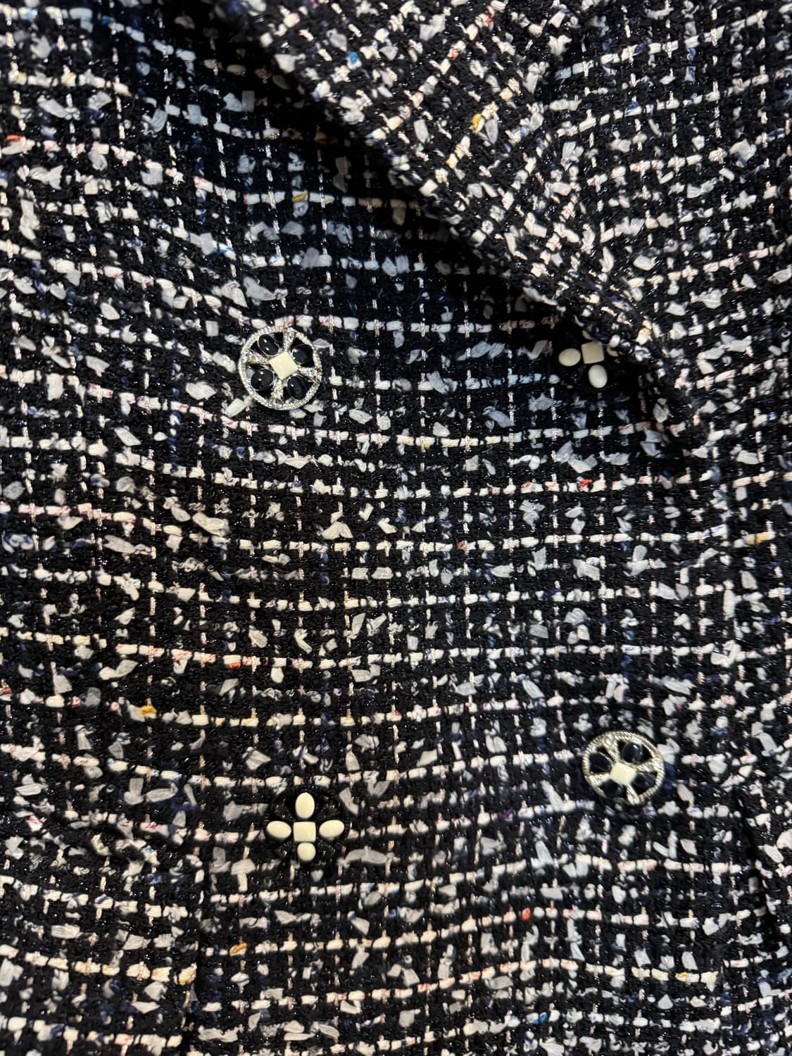 리임 발렌티나엘 숏슬리브 트위드 자켓 상품이미지4