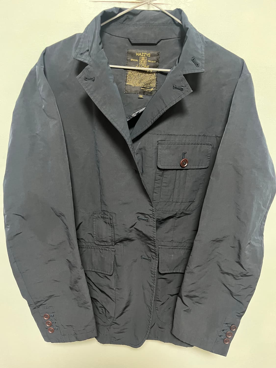 헤지스   J.J. ONE 네이비 야상 자켓 105 상품이미지1