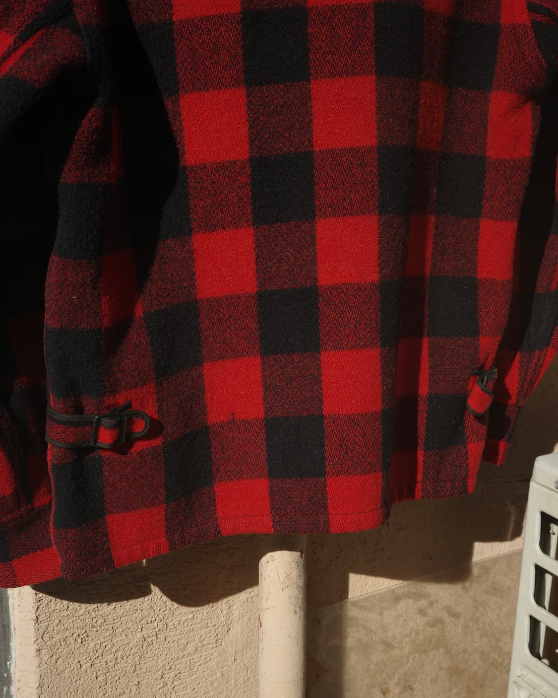 40s 50s Woolrich 버팔로체크 D 포켓 집업 자켓 상품이미지7