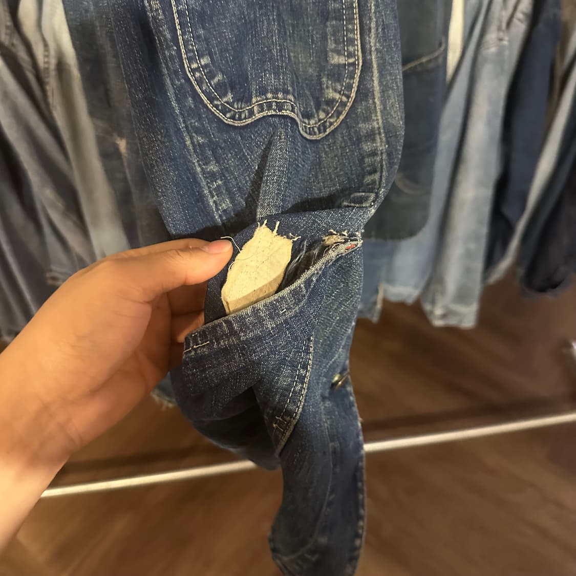 빈티지 데님자켓 3 상품이미지7