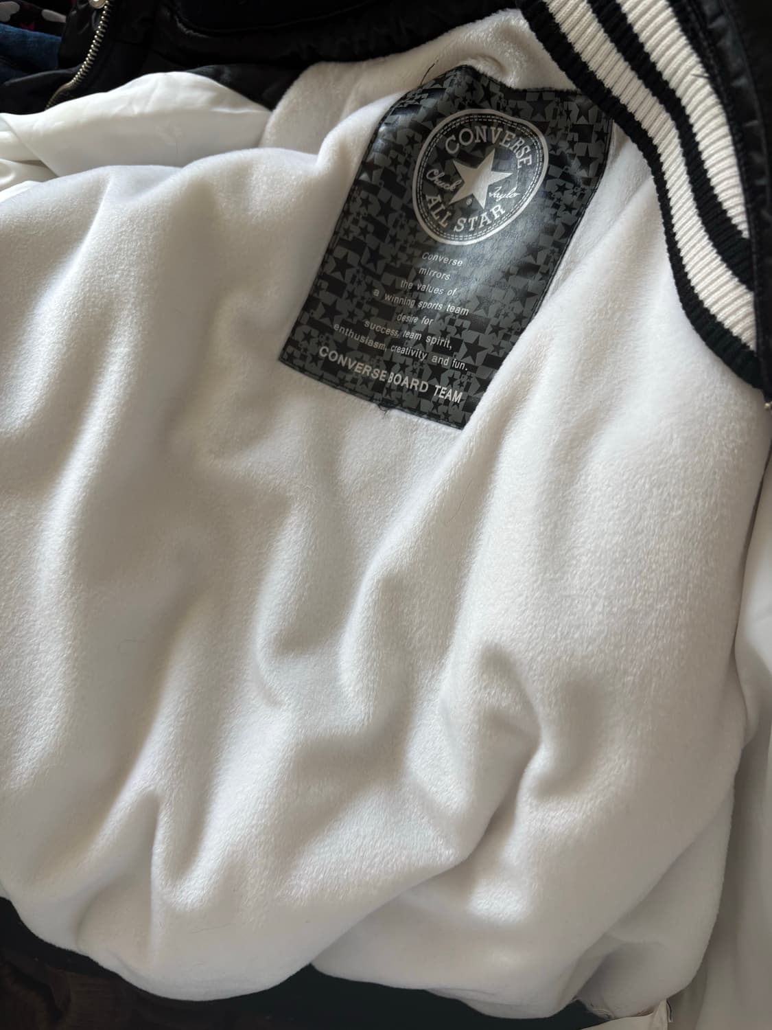 빈티지 컨버스 바시티 점퍼 집업 상품이미지3