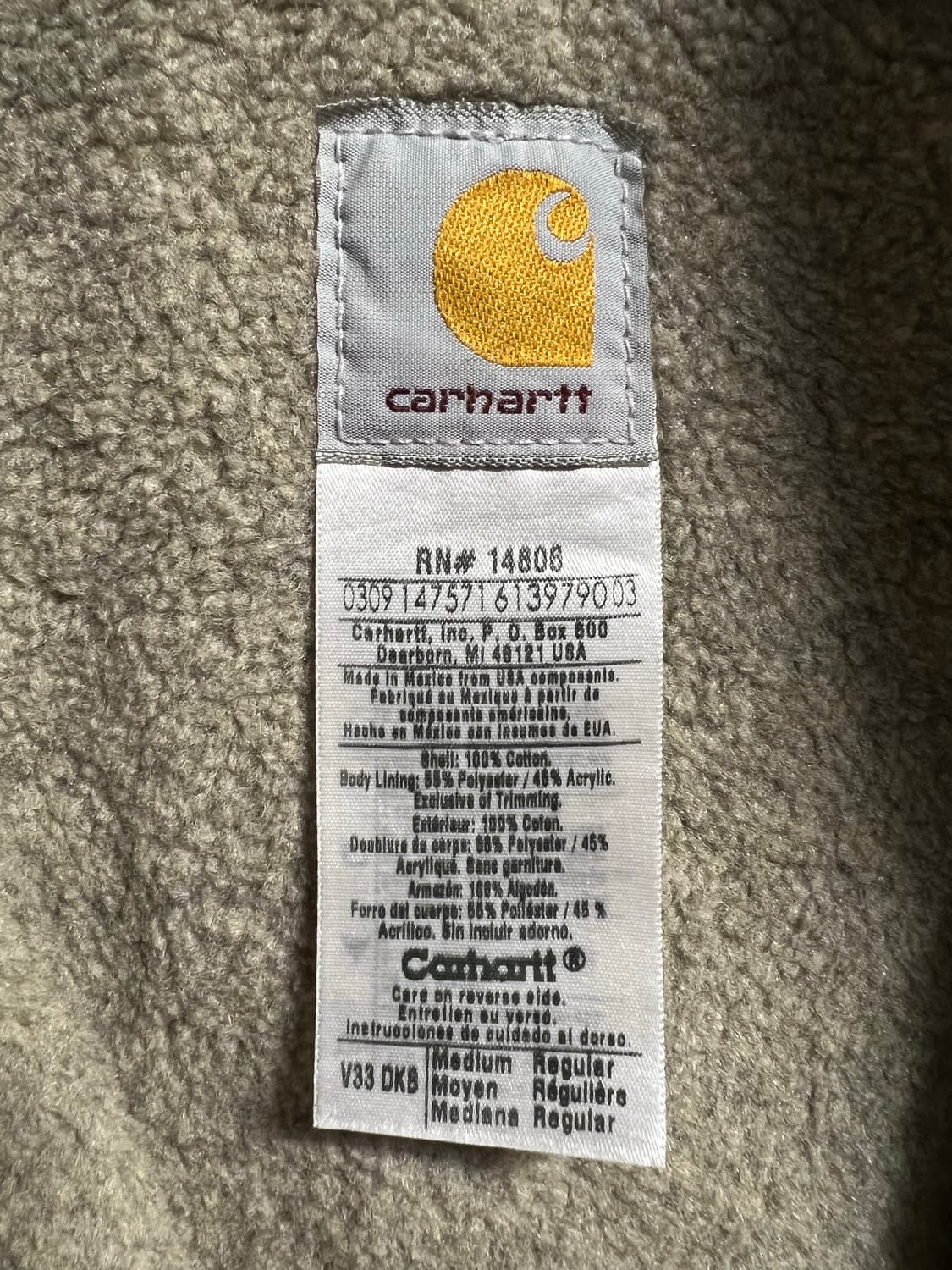 칼하트 셰르파 브라운 베스트 상품이미지7