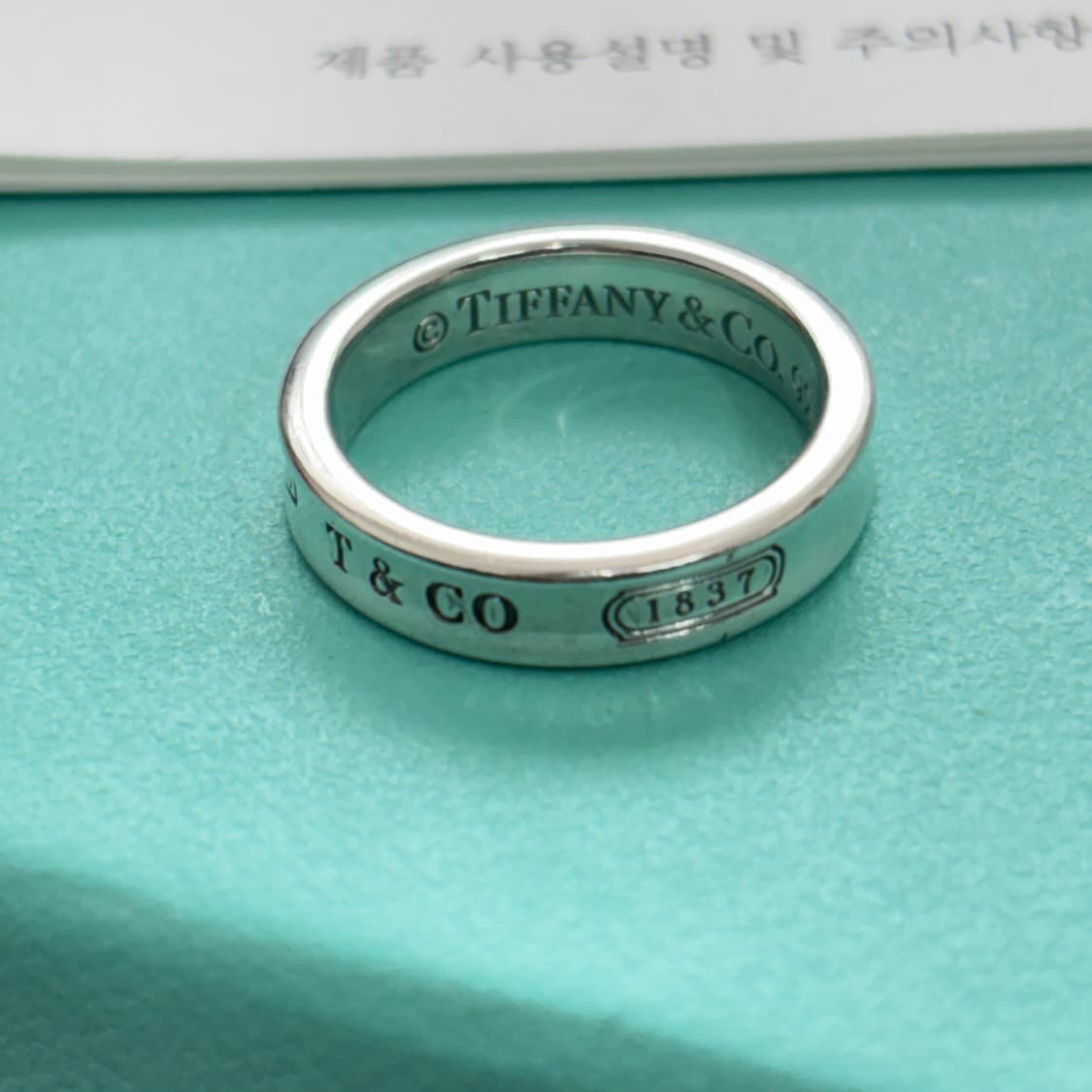 티파니앤코 1837 네로우링 실버 반지 상품이미지3