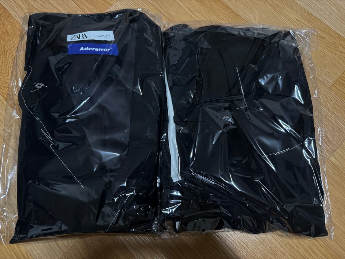 자라 x 아더에러 오버사이즈 블레이저 블랙 하의 세트 판매 상품이미지4