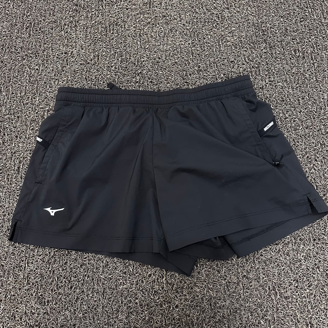 미즈노 여성 운동복 반바지 블랙 S 상품이미지1