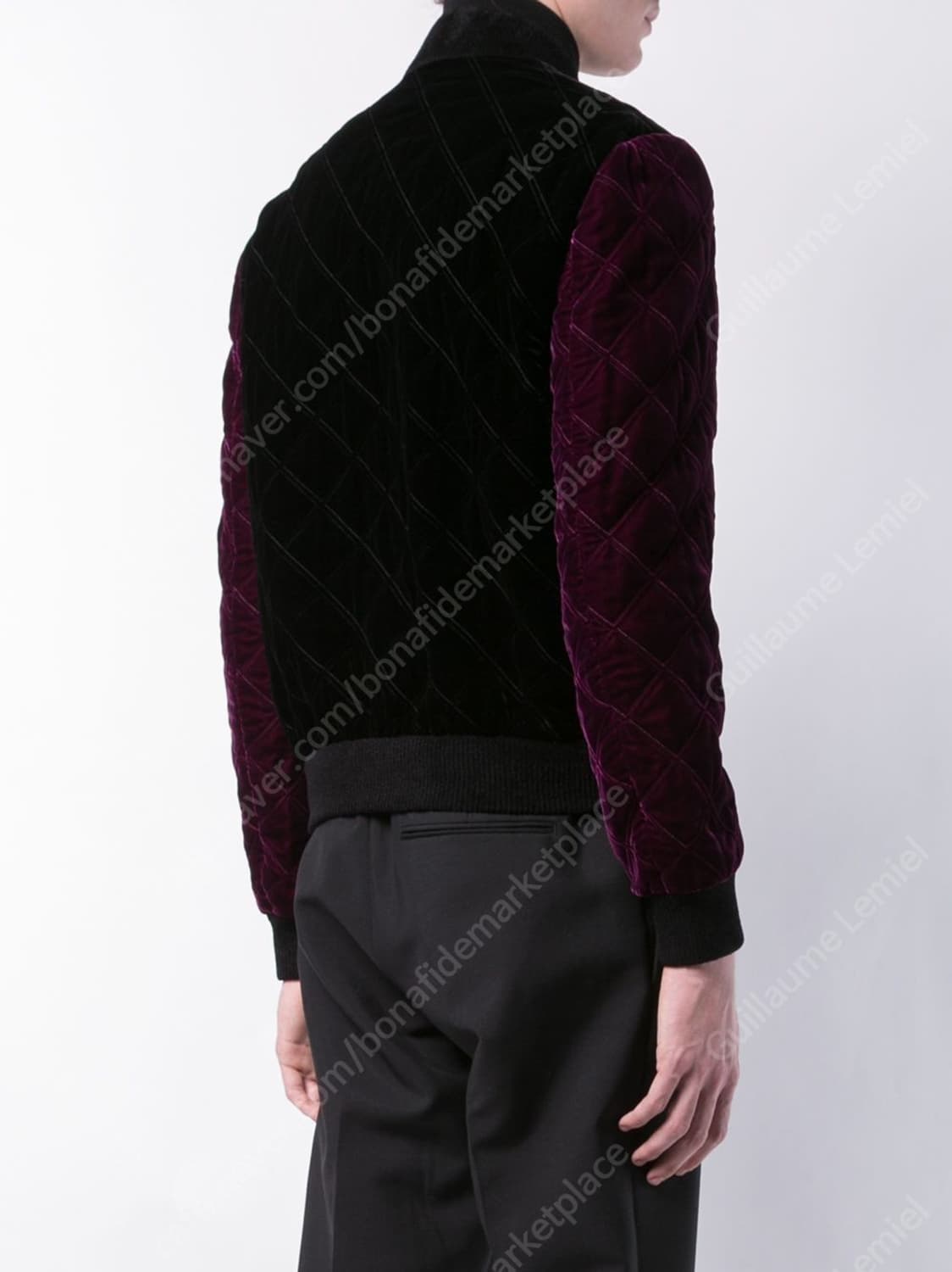 생로랑 벨벳 테디자켓 48 상품이미지3