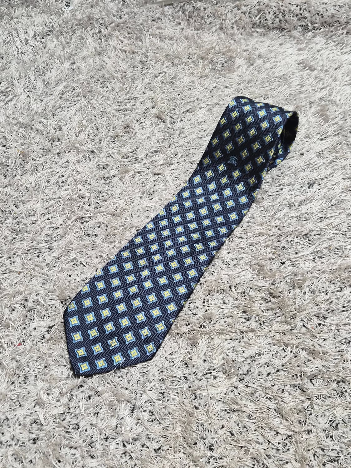 버버리Burberry 패턴 넥타이 Free - N43 상품이미지1