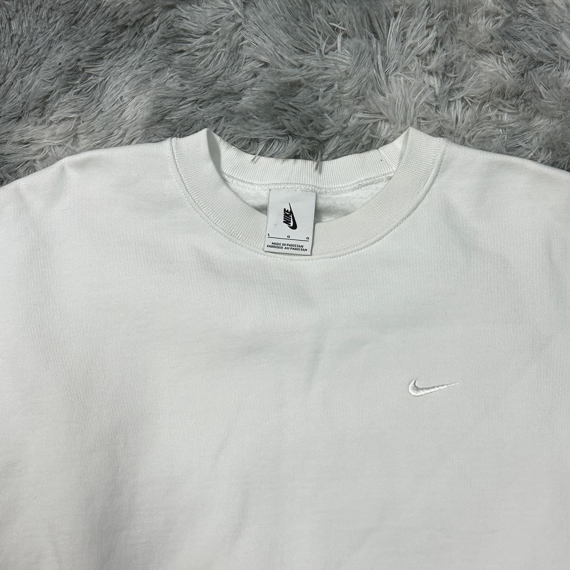 나이키 nrg 솔로스우시 크루 맨투맨 화이트 L 상품이미지2