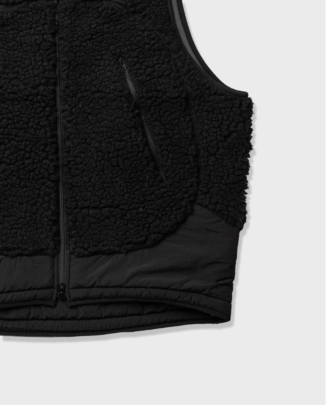 비헤비어 딥파일 베스트 조끼 블랙 상품이미지4