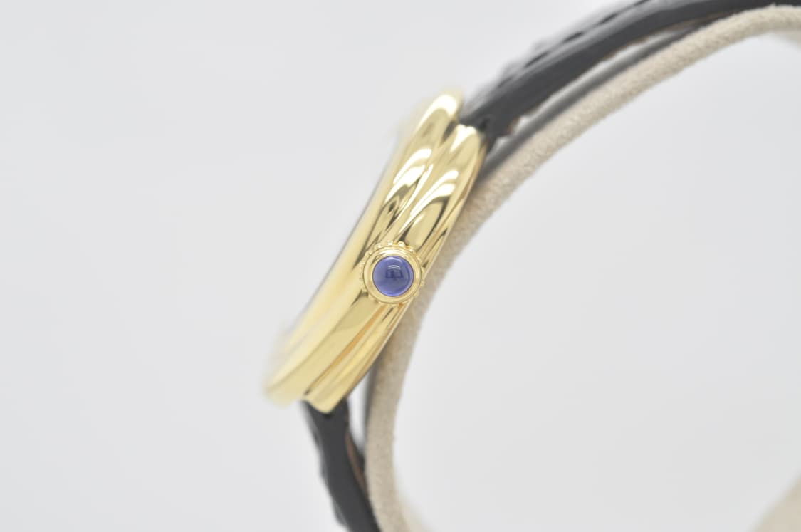 까르띠에 트리니티 금장 중고명품 손목시계 트리오 다이얼 여성 가죽시계 상품이미지3