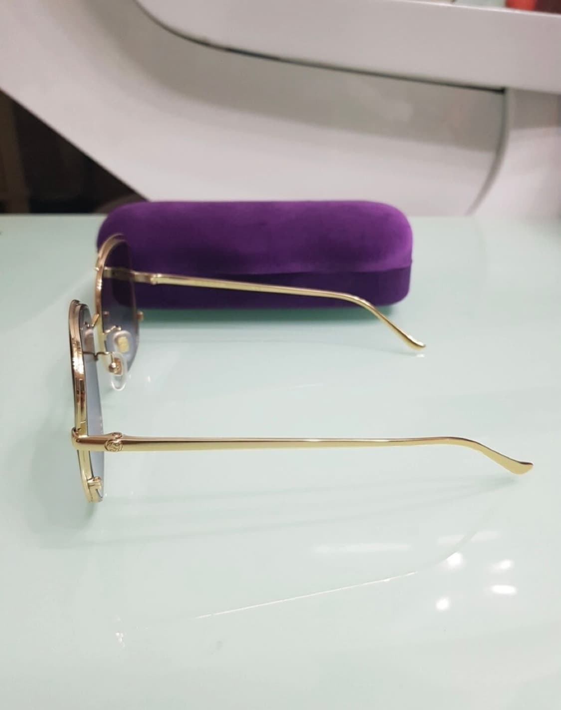 새상품)GUCCI 바이올렛 메탈선글라스 상품이미지6