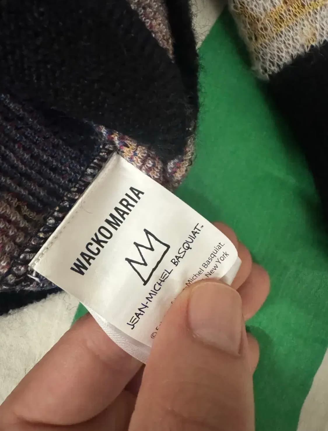 와코마리아 바스티아 협업 모헤어가디건 L 상품이미지6