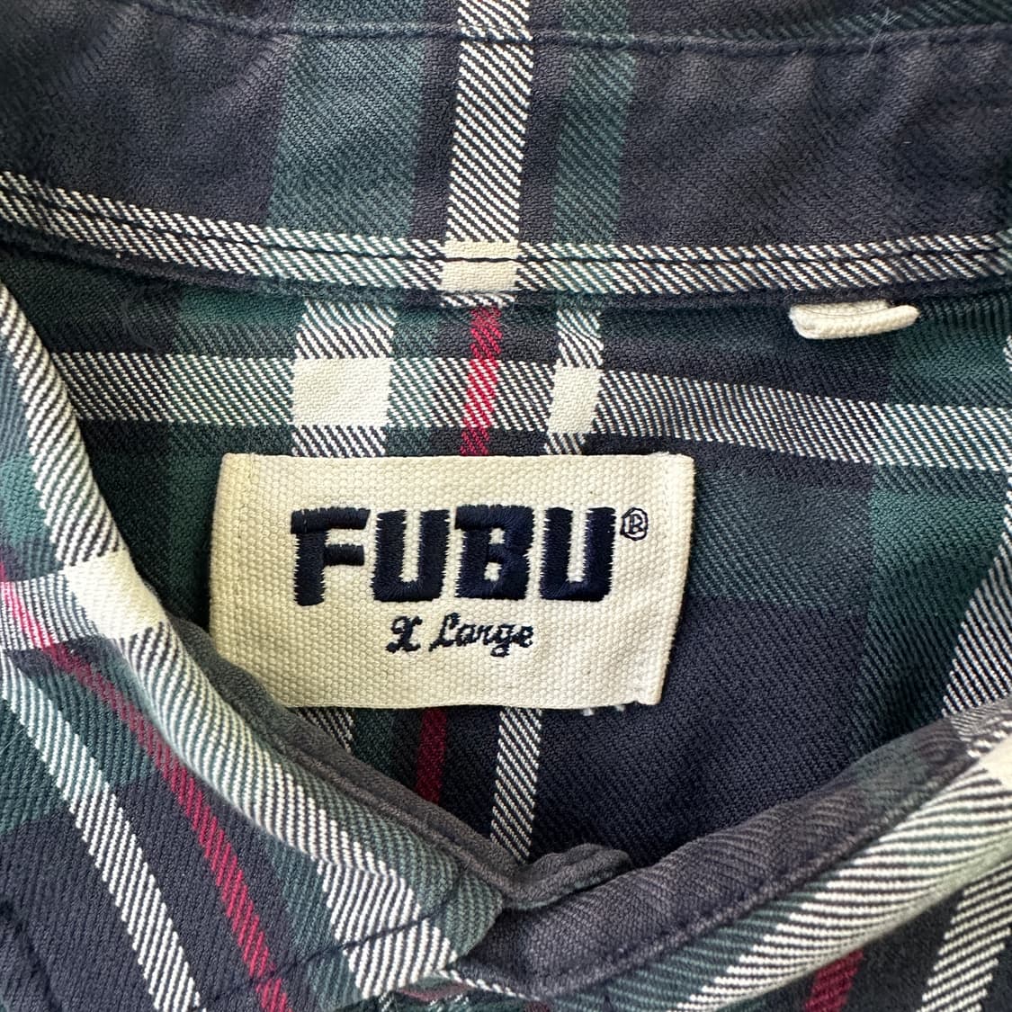 L 푸부 올드스쿨 체크 긴팔 셔츠 0320D 상품이미지2