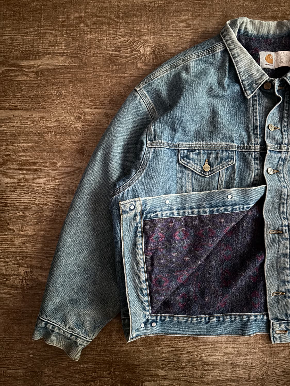 90‘s 칼하트 아즈텍 트러커 J62 DNM XXL USA🇺🇸 상품이미지2