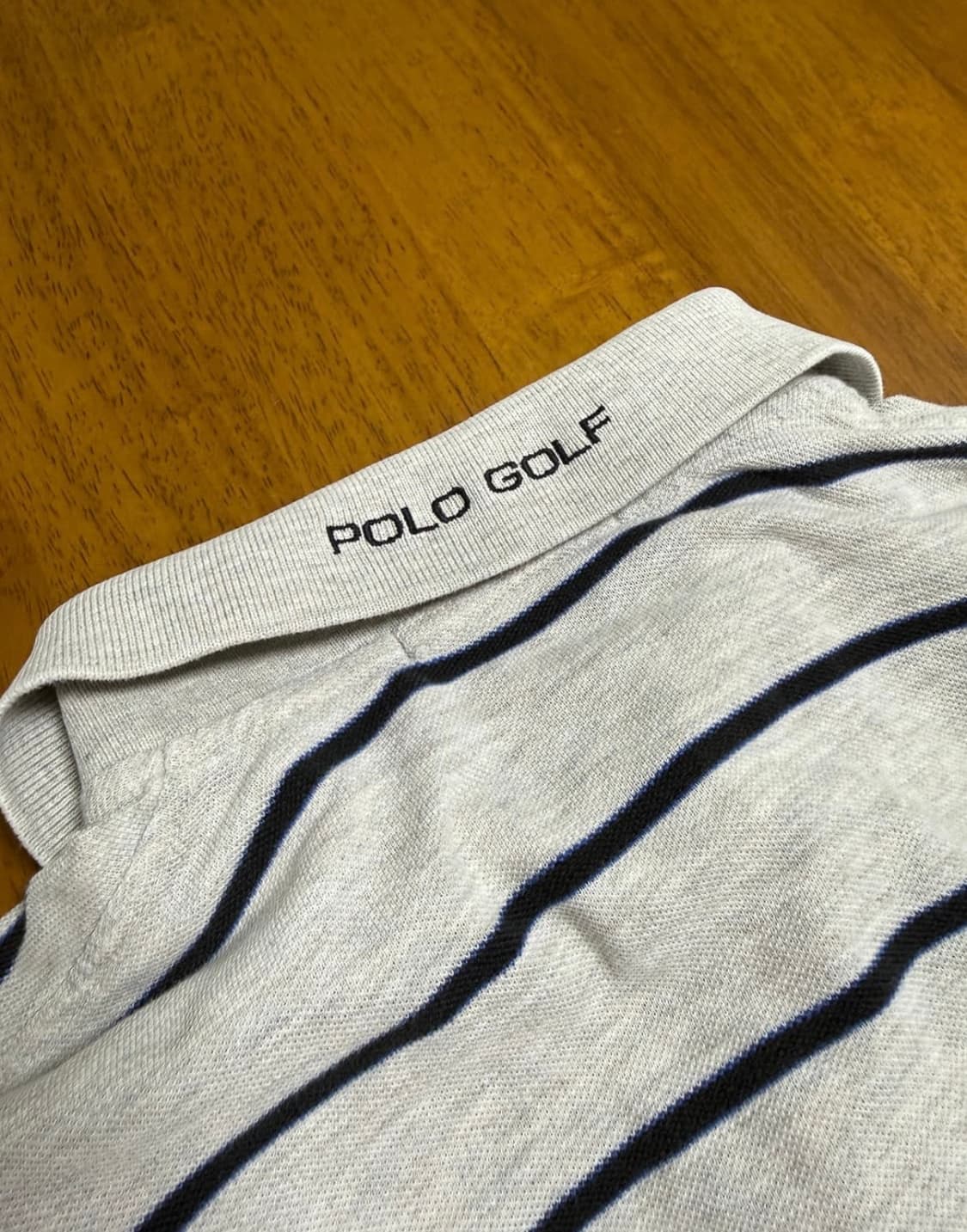 [100] 폴로 골프웨어 스트라이프 긴팔 PK티 상품이미지3