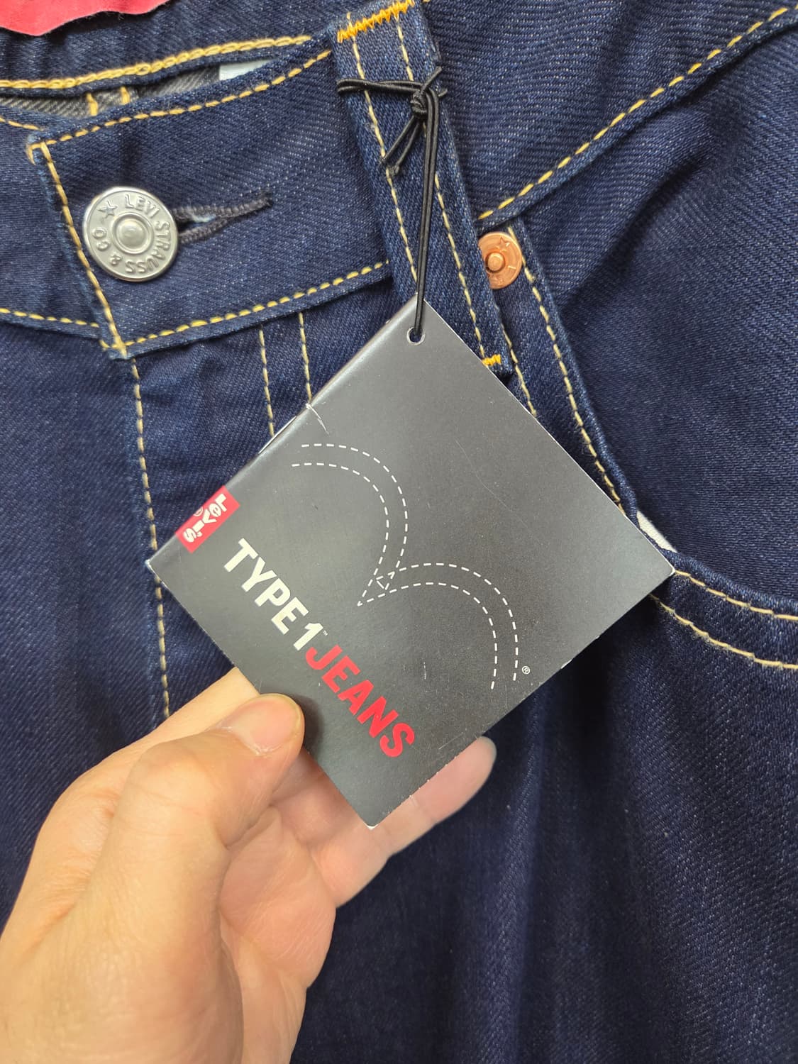 리바이스 타입원 리얼루즈 스티치 데님팬츠 34 상품이미지4