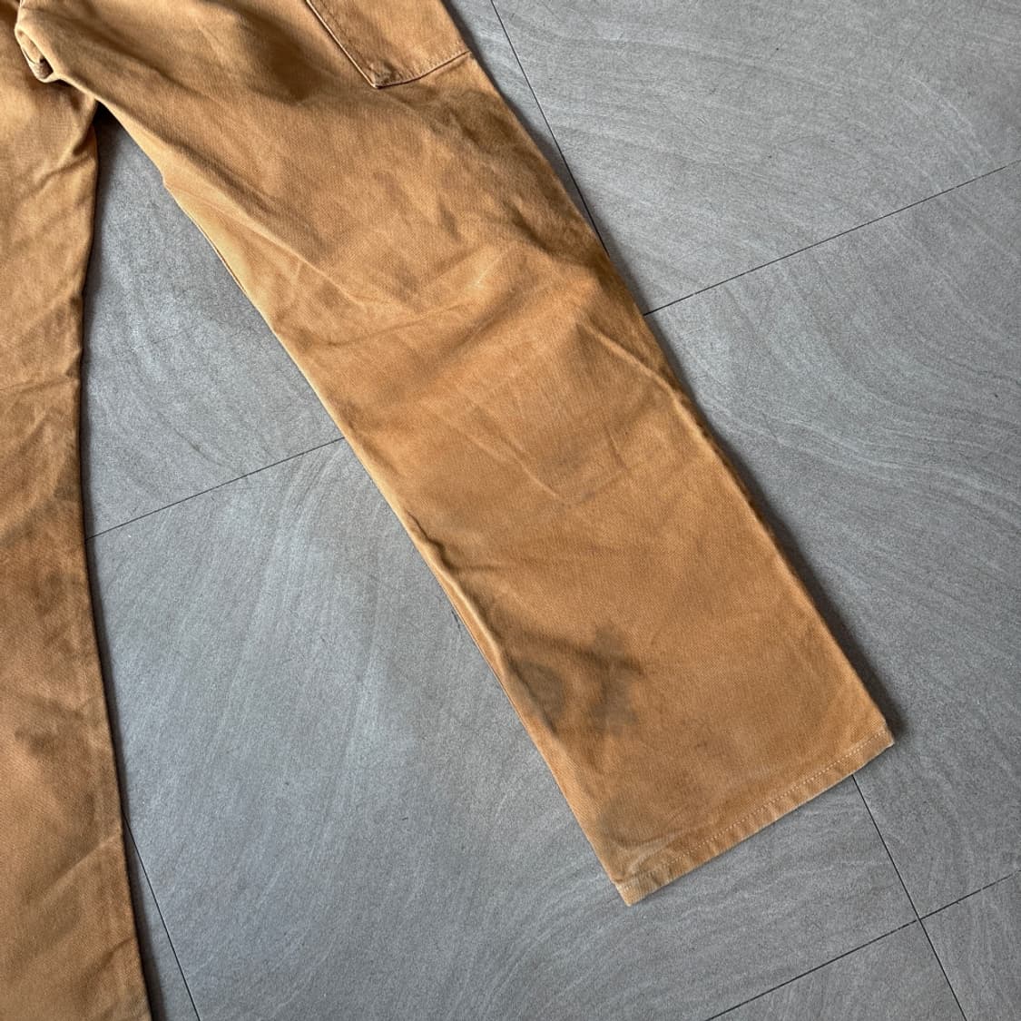 칼하트 정품 브라운 더블니 팬츠 바지 상품이미지9