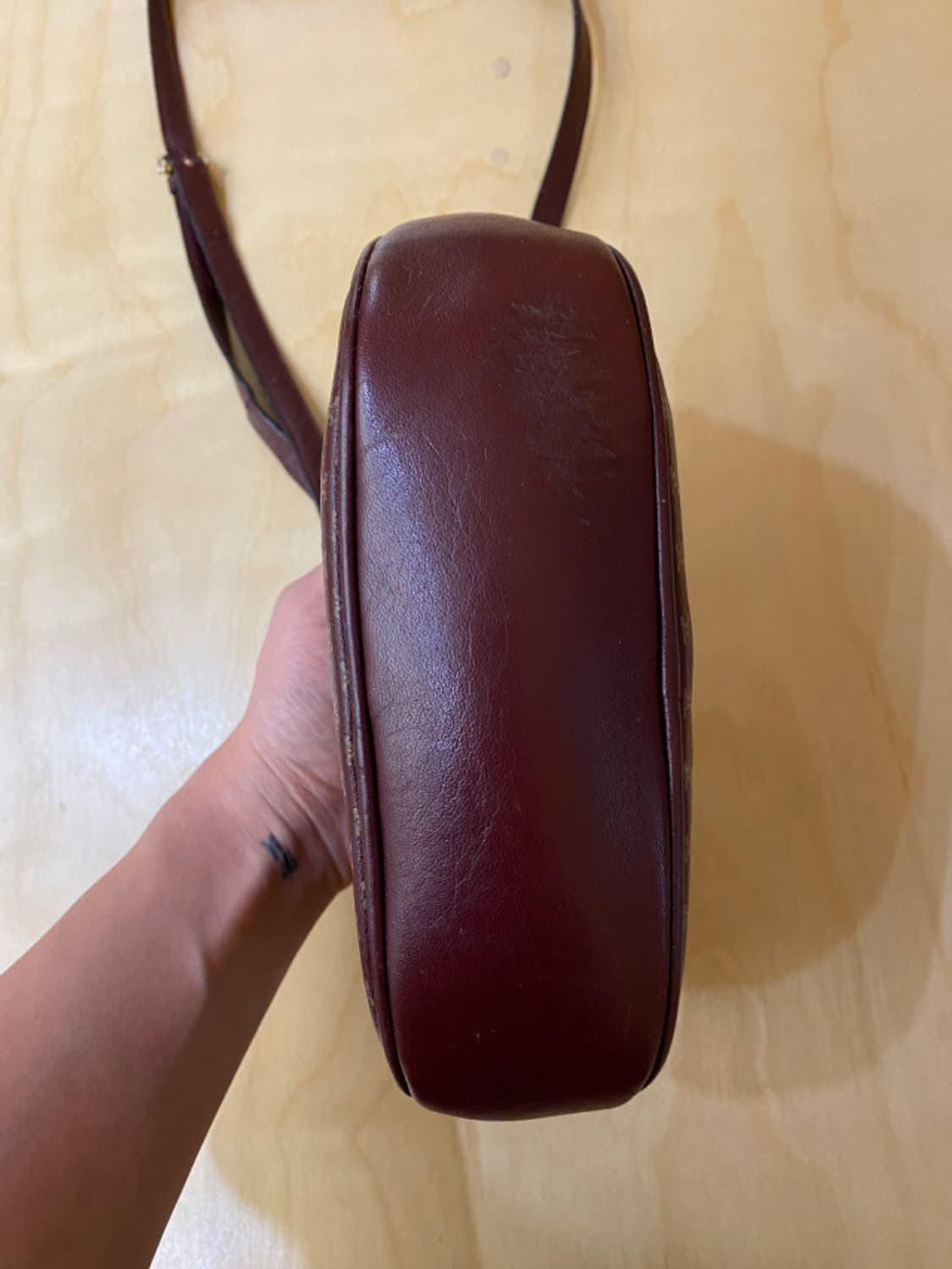 80s OLD CELINE mini cross bag 올드 셀린 상품이미지6