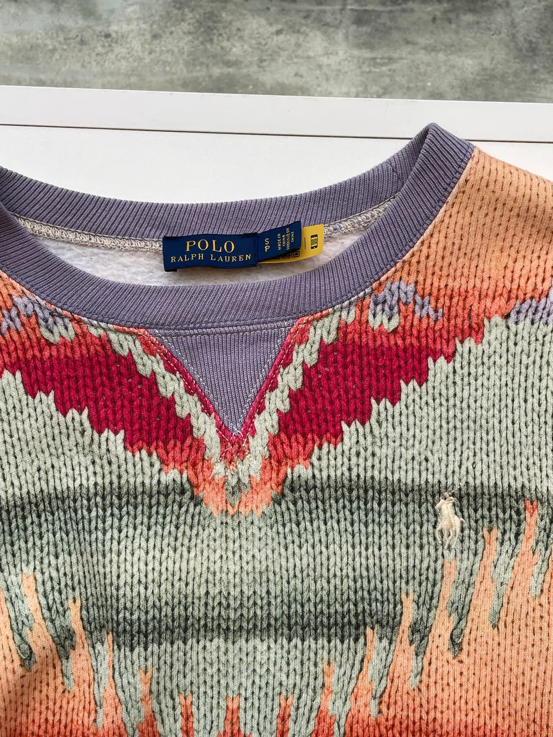 Polo southwestern sweatshirt 폴로 스웻셔츠 상품이미지5